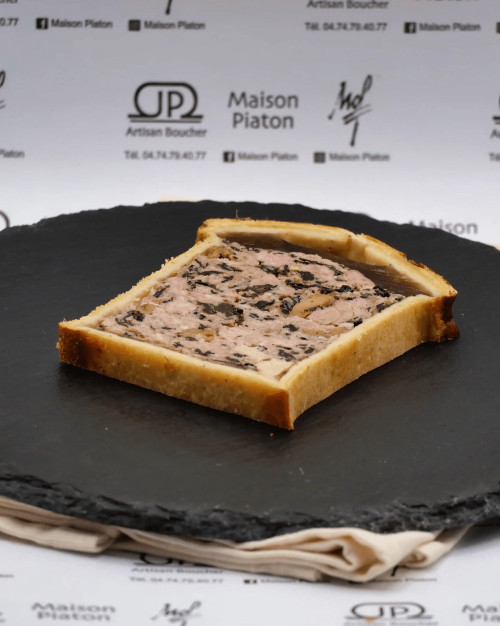 Pâté Croute Veau Trompettes et Girolles