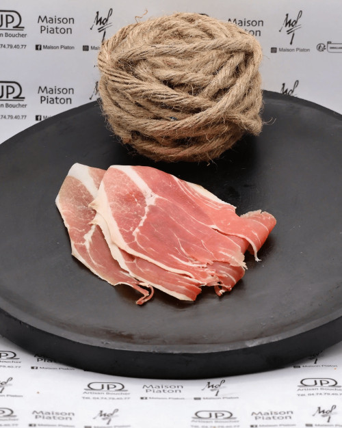 Chiffonnade de jambon Cru de Savoie